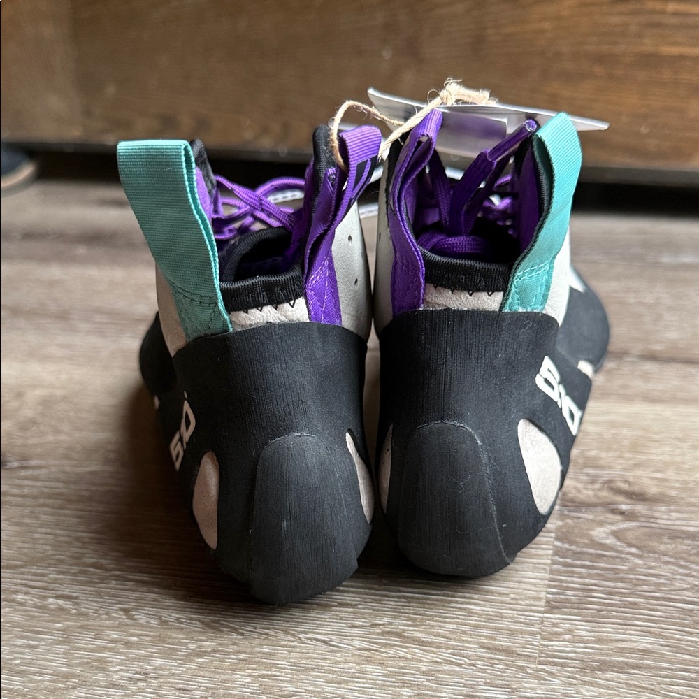 adidas Athletic Shoes - Black, Purple, and Teal - Picture 5 of 6